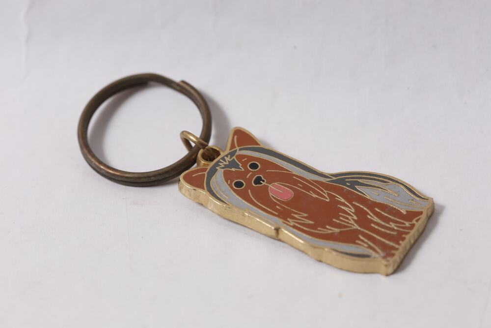 Yorkshire Terrier Keychain Dog Key Ring Accessory ~ 260521-WH 724